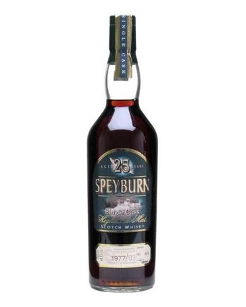 Speyburn 1977 25 años Sherry Cask