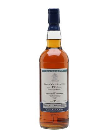 Springbank 1968 35 años Berry Bros & Rudd