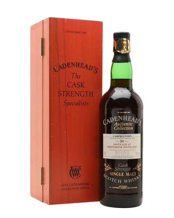 Springbank 1964 34 años Sherrywood Cadenhead's