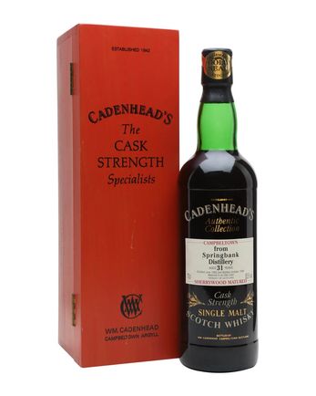 Springbank 1965 31 años Sherrywood Cadenhead's