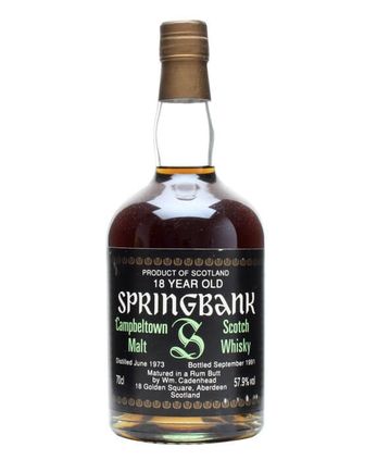 Springbank 1973 18 años Rum Butt Cadenhead's 75cl