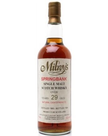 Springbank 1965 29 años Dark Milroy's
