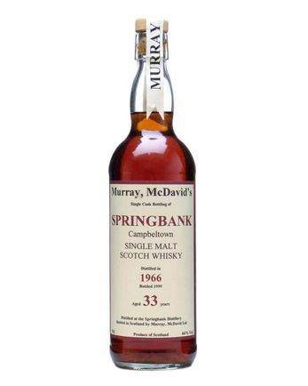 Springbank 1966 33 años Murray McDavid