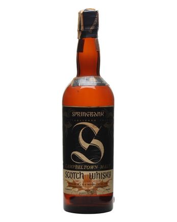 Springbank 5 años Bottled 1960s