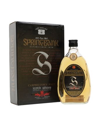 Springbank 8 años Bottled 1980s