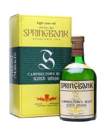 Springbank 8 años Japanese Market