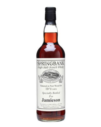 Springbank 10 años Port Wood Jamieson