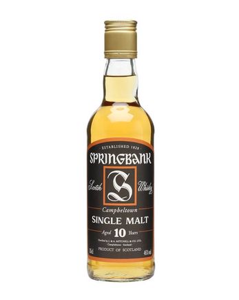 Springbank 10 años Half Bottle
