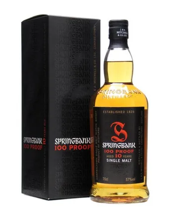 Springbank 10 años 100 Proof