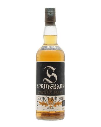 Springbank 12 años Bottled 1980s
