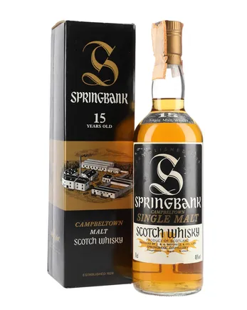 Springbank 15 años Bottled 1980s