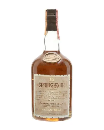 Springbank 15 años Bottled 1980s 75cl