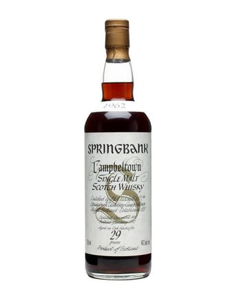 Springbank 1962 29 años Sherry Cask