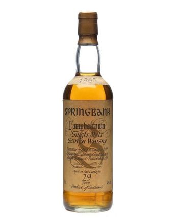 Springbank 1965 29 años