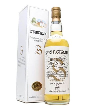 Springbank 1972 22 años