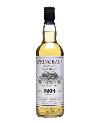 Springbank 1974 29 años cask #1777