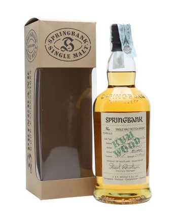Springbank 1991 16 años Rum Wood