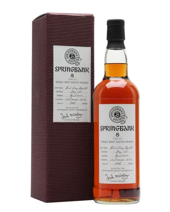 Springbank 1995 8 años Fresh Sherry Hogshead