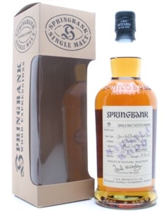 Springbank 1996 9 años Marsala Wood