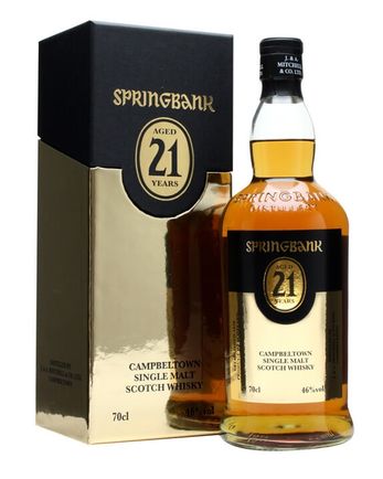 Springbank 21 años 2012 Edition