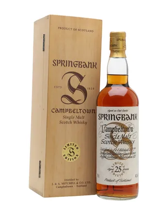 Springbank 25 años Millennium Edition