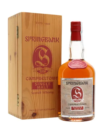 Springbank 25 años Bottled 1990s