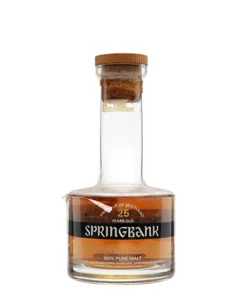 Springbank 25 años 1970s Decanter