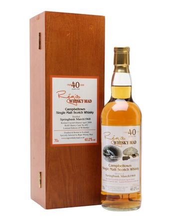Springbank 1968 40 años Regis Whisky Mad