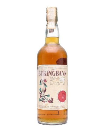 Springbank 1965 25 años Bottled 1990 Samaroli