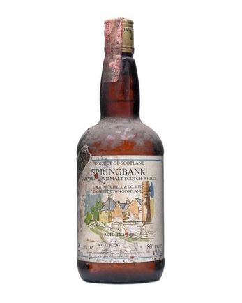 Springbank 30 años Bottled 1980's Samaroli
