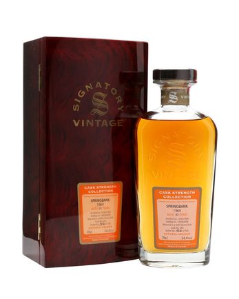 Springbank 1969 40 años Cask #263 Signatory