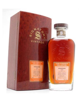 Springbank 1970 36 años Sherry Butt Signatory
