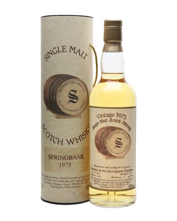 Springbank 1975 18 años Signatory