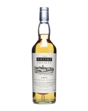 Springbank 1992 15 años The Whisky Society