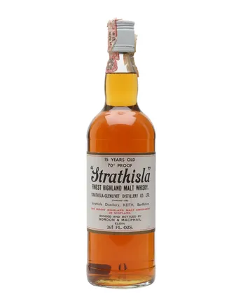Strathisla 15 años 70 Proof Bottled 1970s Gordon & Macphail