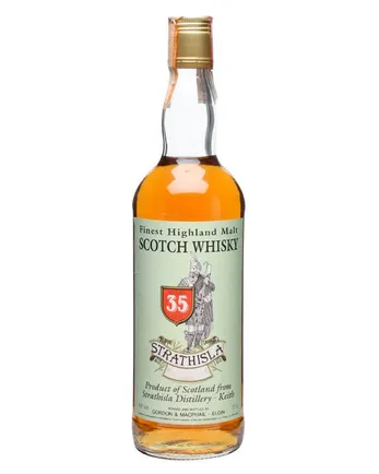 Strathisla 35 años Bottled 1980s Gordon Macphail (Shield Label)