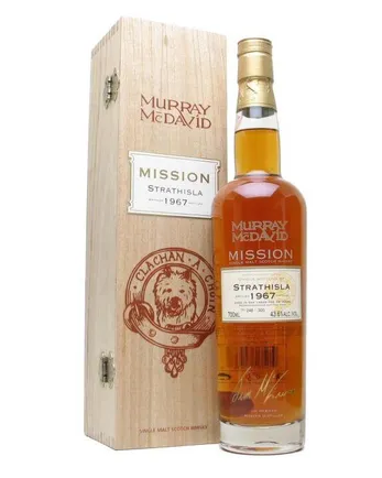 Strathisla 1967 38 años Murray Mcdavid Mission