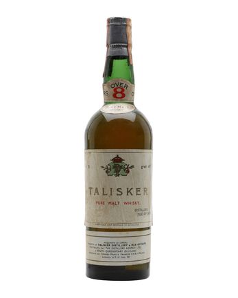 Talisker 8 años Bottled 1960s