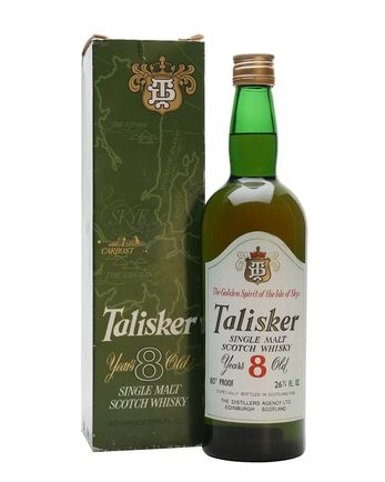 Talisker 8 años Bottled 1970s