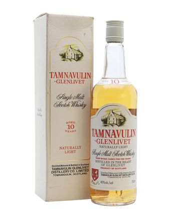 Tamnavulin Glenlivet 10 años Bottled 1980s