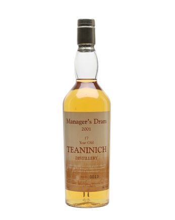 Teaninich 17 años Manager's Dram