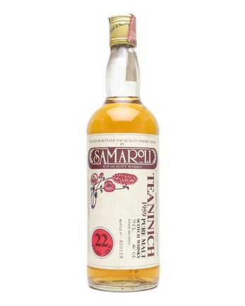 Teaninich 1959 22 años Samaroli