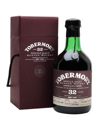 Tobermory 1972 32 años Oloroso Sherry Finish Bottled 2005
