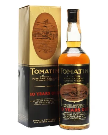 Tomatin 10 años Bottled 1980's