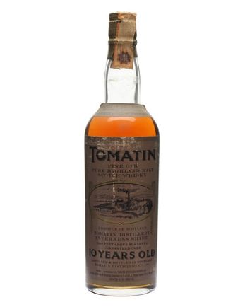 Tomatin 10 años Bottled 1970s