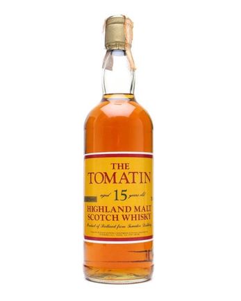 Tomatin 15 años Bottled 1980's Sestante