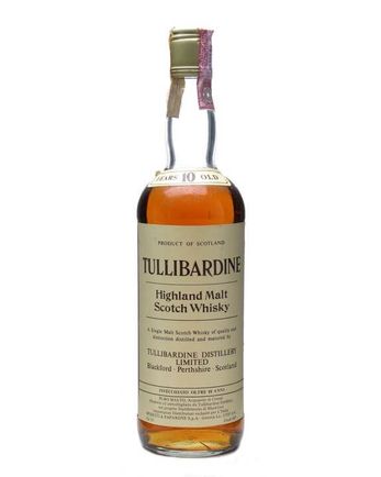 Tullibardine 10 años Bottled 1980s 75cl
