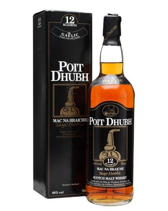 Poit Dhubh 12 años Bottled 1980's