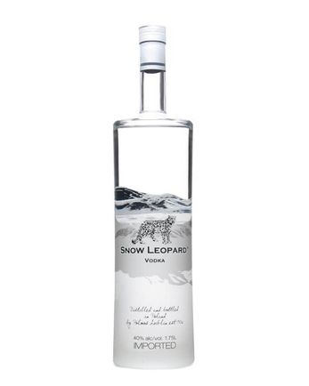 Snow Leopard Vodka Large Bottle