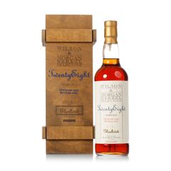 Glenlivet 1975 28 Year Old, Wilson & Morgan Barrel Selection 2003 Bottling with Wooden Box